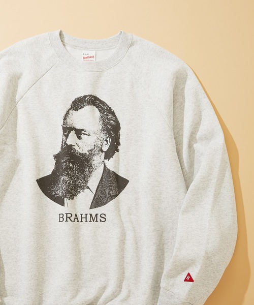 Healthknit トレーナー スウェット CLASSIC SWEAT L/S BRAHMS