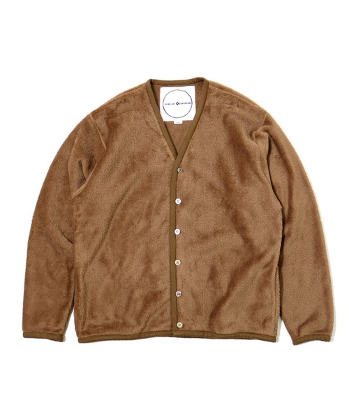 トップス BURLAP OUTFITTER 21SS Nylon CARDIGAN BURLAP OUTFITTER カーディガン SOLID FLEECE CARDIGAN/ソリッド
