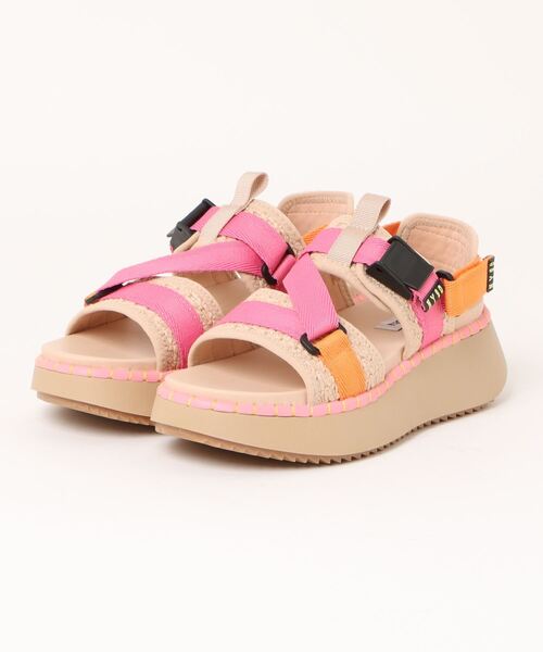 【Steve Madden】可愛いおしゃれ厚底ウェッジサンダル STEVE MADDEN サンダル 厚底ウェッジソールサンダル/STEVE
