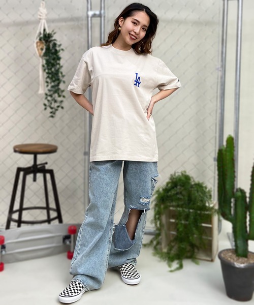 NEW ERA tシャツ ERA/ニューエラ Tシャツ オーバーサイズ バック
