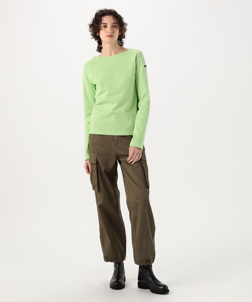 tシャツ LE MINOR ボートネックプルオーバー レディース Le Minor tシャツ LE MINOR ボートネックプルオーバー