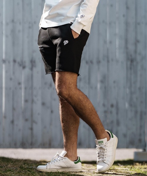 パンツ mp12120- Time is Limited. printed cut off shorts ショートパンツ メンズ