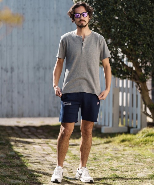 パンツ mp12120- Time is Limited. printed cut off shorts ショートパンツ メンズ_14