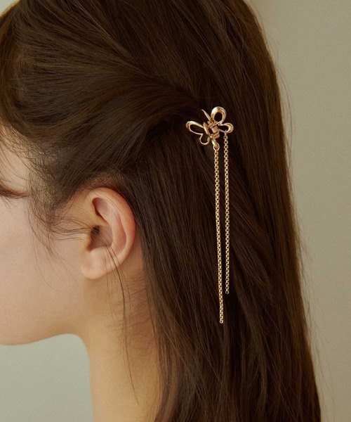 GOLDY ヘアクリップ リル バタフライ クリップ : ZOZOTOWN Yahoo