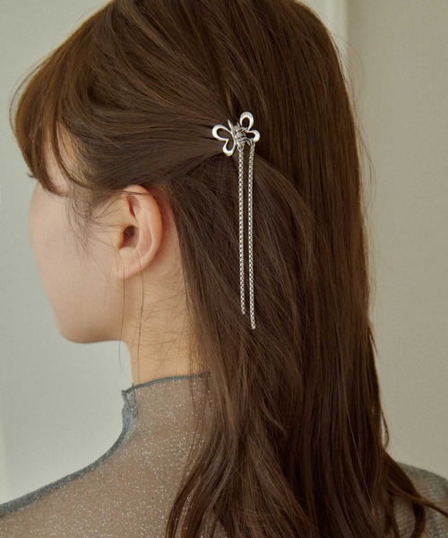 デンマーク エビタペローニ バタフライ クリスタル ヘアクリップ Amazon.co.jp: Bmobuo バタフライヘアクリップ バンスクリップ