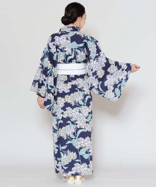 【オープニング大セール】 カヤ 浴衣 「カヤ」夏華二部式浴衣 UV羽織＆ワンピース2点セット トップス
