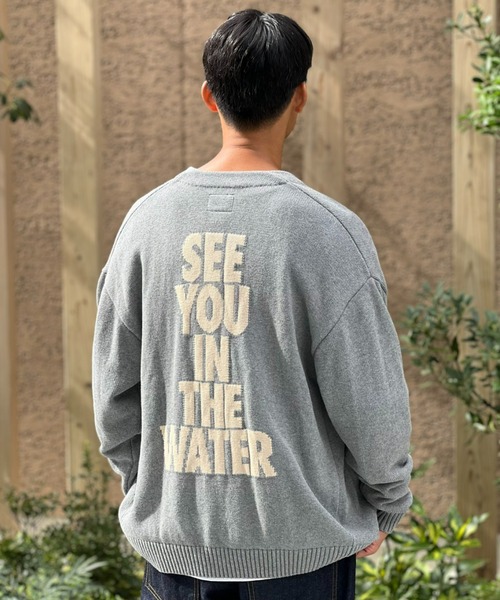 MAGIC NUMBER SEEYOUINTHEWATER ニットカーディガン MAGIC NUMBER（マジック ナンバー） カーディガン メンズ レディース