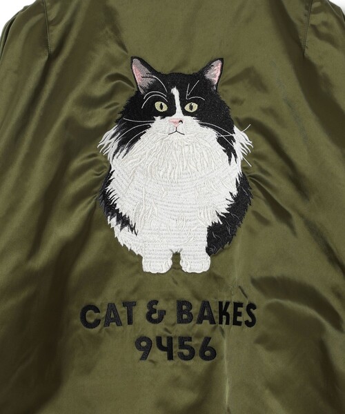 mmts コラボネコグッズ9456 / おすわり ばんどぅブルゾン