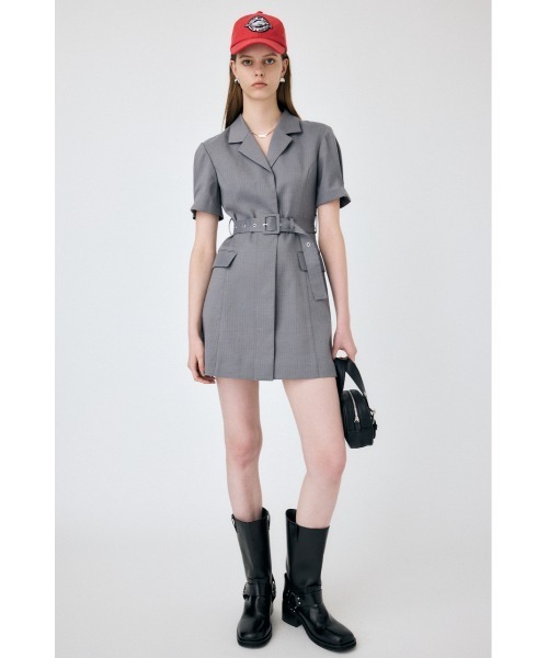 m*u様 moussy BELTED BLAZER ミニドレス MOUSSY | BELTED BLAZER ミニドレス (ワンピース(ミニ