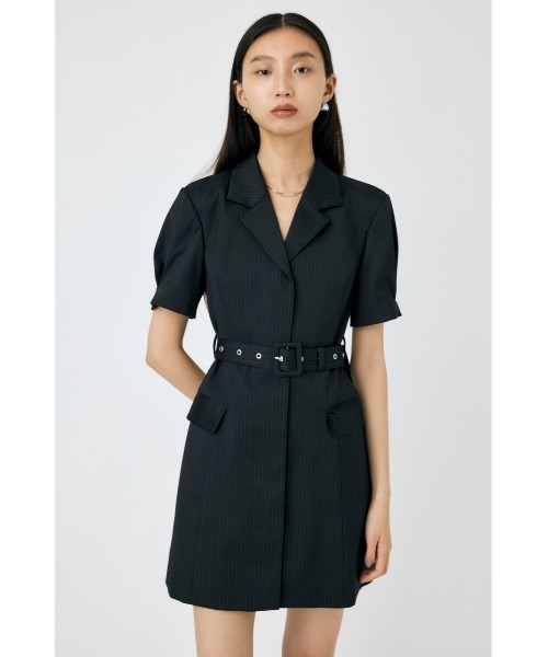 MOUSSY BELTED BLAZER MINI ドレス（2） MOUSSY ワンピース BELTED BLAZER MINI ドレス : ZOZOTOWN Yahoo