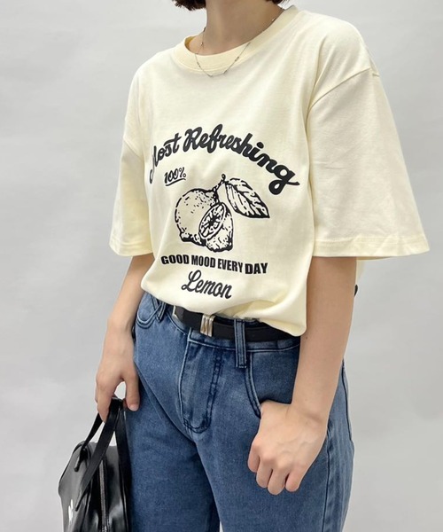 tシャツ レモンイラストTシャツ レディース : ZOZOTOWN Yahoo!店