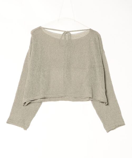 ニット セーター atmos pink See-Through Knit Top / アトモス ピンク シースルー ニット トップ レディース atmos girls ニット セーター pink See-Through Knit Top