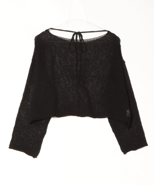 ニット セーター atmos pink See-Through Knit Top / アトモス ピンク シースルー ニット トップ レディース atmos girls ニット セーター pink See-Through Knit Top