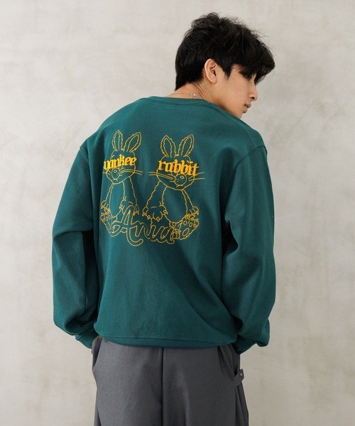 Anui トレーナー スウェット 「UNISEX」ヤンキーラビット