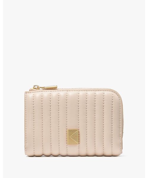 kate spade NEW YORK 財布 デコ キルテッド コンパクト