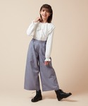 ワイドパンツ パンツ 「120-130」サスペ...の詳細画像3