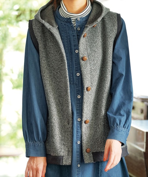 beauty:beast ペンキ加工ジレ　ベスト　ストリート beauty:beast ペンキ加工ジレ ベスト ストリート