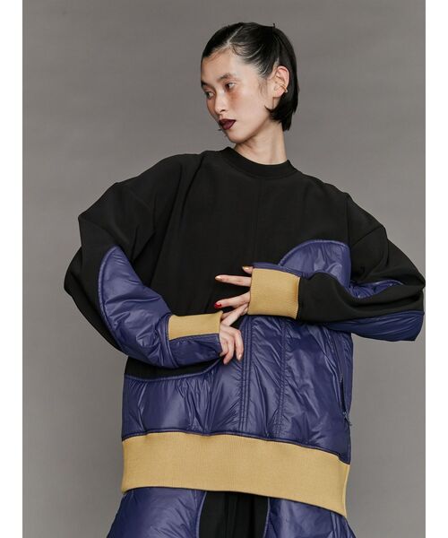 アンスリード　マーメイドスウェットワンピース　ブラック 36 アンスリードマーメイドスウェットワンピースブラック 36