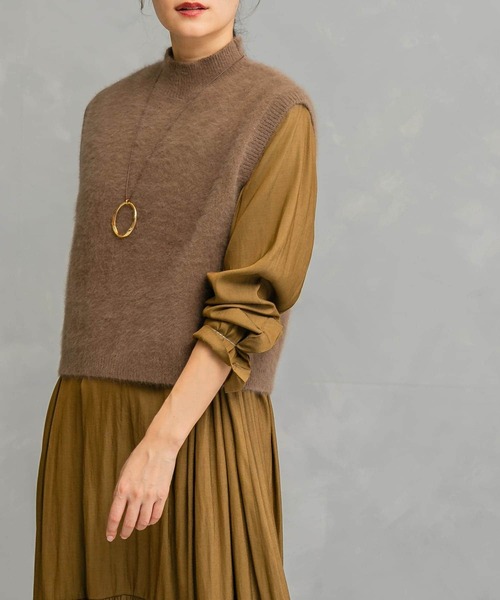 ベスト ジレ エアリーニットベスト レディース : ZOZOTOWN Yahoo!店