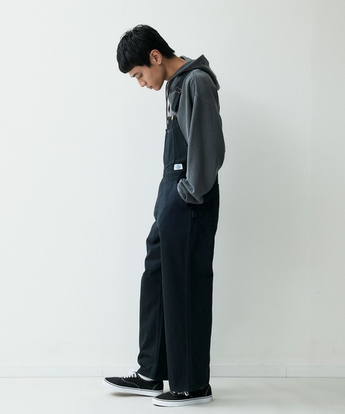 johnbull ブラック オーバーオール Johnbull（ジョンブル） オーバーオール サロペット 「UNION HERCULES