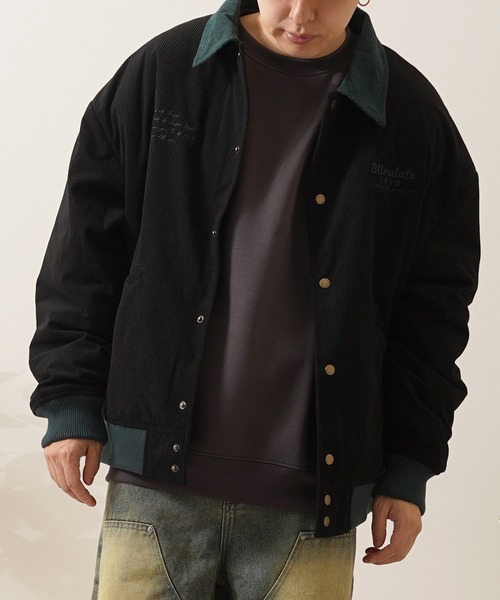 ブルゾン アウター 「unisex」コーデュロイ クレリックブルゾン