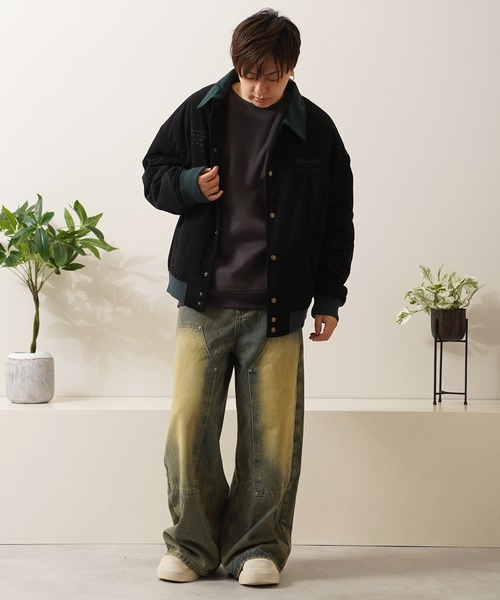 ブルゾン アウター 「unisex」コーデュロイ クレリックブルゾン