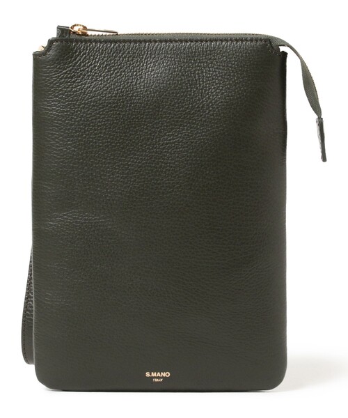 BEAMS F（ビームスF） トートバッグ 「別注」S.MANO / レザー ミニ