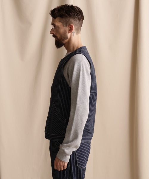 Schott N.Y.C ベスト ジレ Schott/ショット/OLD HICKORY DENIM
