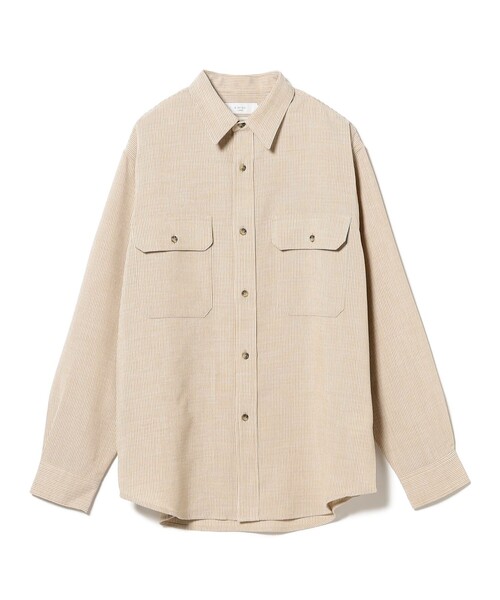 B：MING by BEAMS シャツ ポリエステル ワーク メンズ