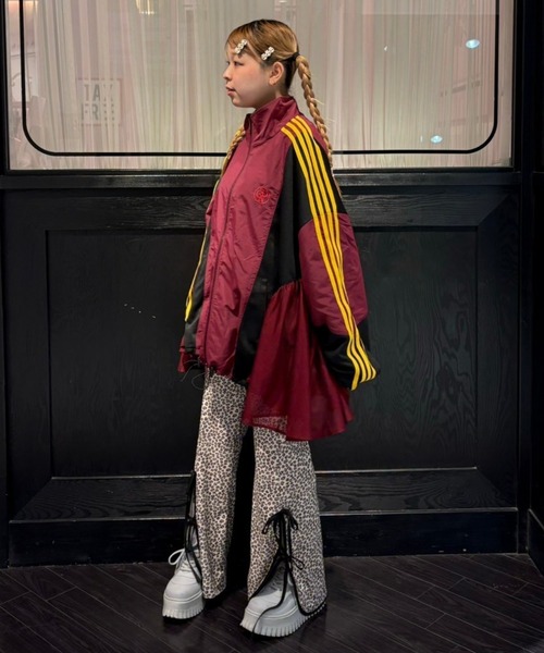 Candy Stripper ブルゾン アウター CND SWITCHED NYLON レディース