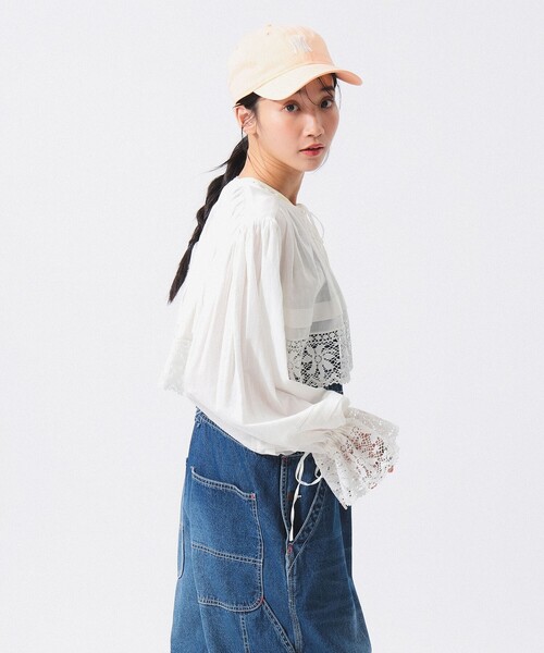 beams boy ビンテージレースブラウス BEAMS BOY ブラウス シャツ ヴィンテージ レース レディース