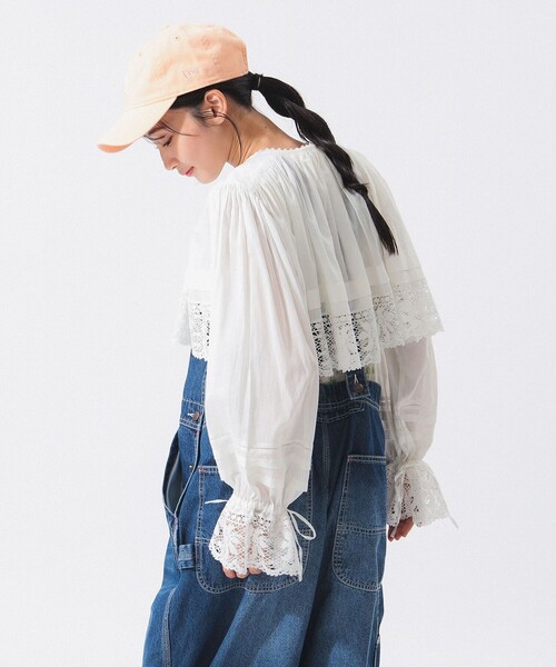 beams boy ビンテージレースブラウス BEAMS BOY（ビームス ボーイ）ヴィンテージ レース ブラウス