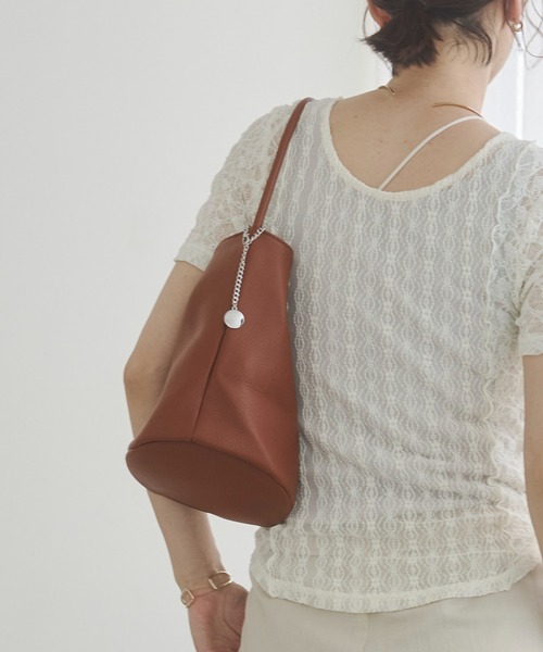 ANGIE ハンドバッグ ワンハンドル バケツ バッグ : ZOZOTOWN Yahoo!店