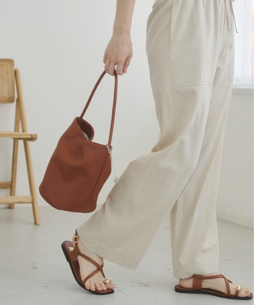 ANGIE ハンドバッグ ワンハンドル バケツ バッグ : ZOZOTOWN Yahoo!店