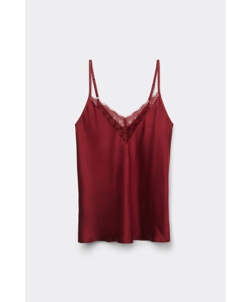 タンクトップ ノースリーブ She is a Classic シルク＆レース トップ レディース Intimissimi タンクトップ ノースリーブ She is a Classic