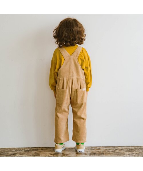 「p.premier」 「KIDS」オーバーオール 140 キャメル キッズ_画像3