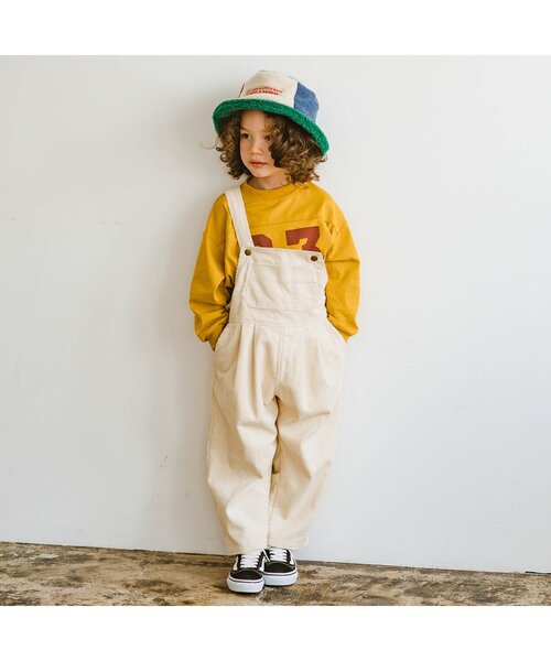 「p.premier」 「KIDS」オーバーオール 140 キャメル キッズ_画像7
