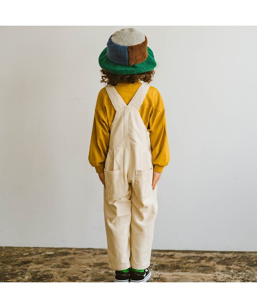 「p.premier」 「KIDS」オーバーオール 140 キャメル キッズ_画像8