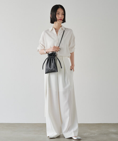 russet ショルダーバッグ バッグ 巾着ミニショルダーバッグ(Z