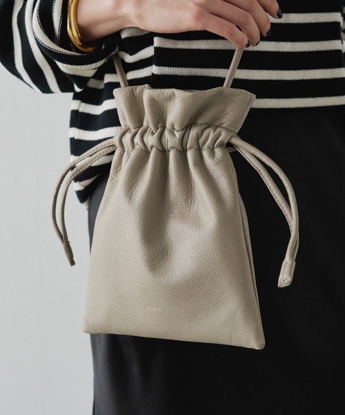 russet ショルダーバッグ バッグ 巾着ミニショルダーバッグ(Z