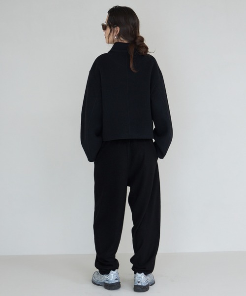 CREDONA（クレドナ） コート アウター WOOL SHORT ZIP JACKET COAT