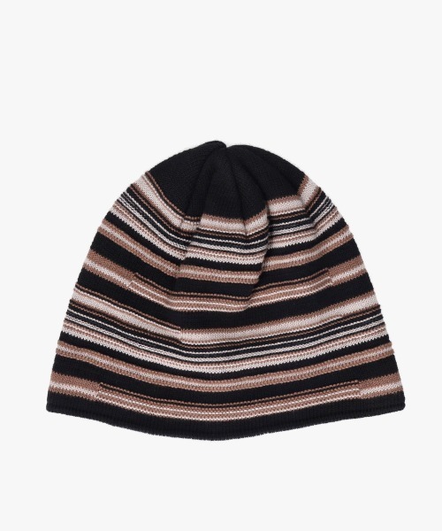 override ニット帽 ニットキャップ OVERRIDE OGC MULTI STRIPE