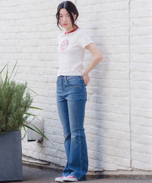 ☆関税込み☆【COPERNI】デニムトリム ハイライズ フレアパンツ Levi's ジーンズ デニム デニムパンツ Levi's/リーバイス 726