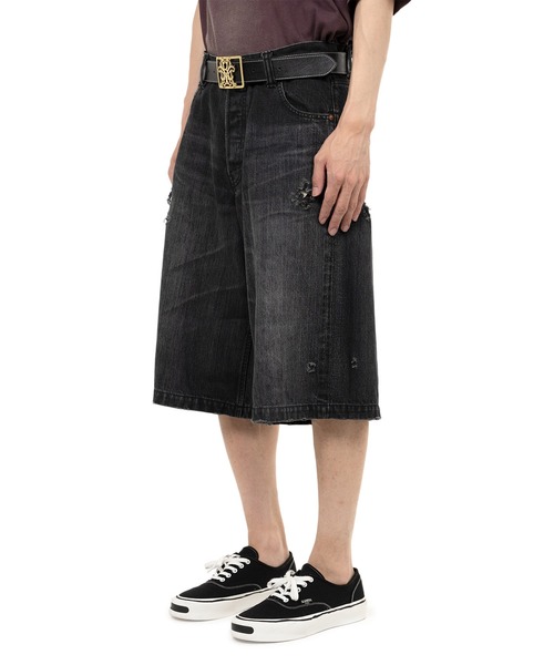 【BAON】Kinshaw Corduroy Bermuda Pants KAMIYA ジーンズ Denim Bermuda Pants メンズ : ZOZOTOWN Yahoo