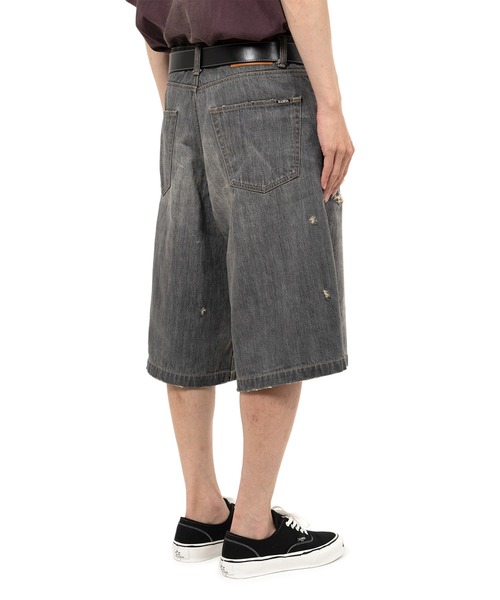 KAMIYA ジーンズ Denim Bermuda Pants メンズ : ZOZOTOWN Yahoo