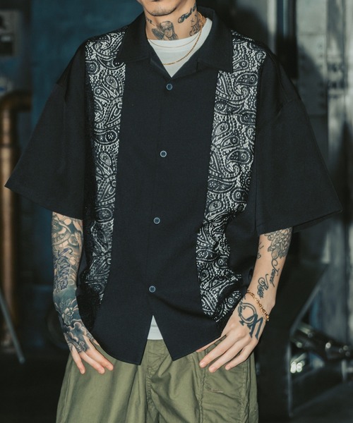 subciety シャツ m ルード ストリートファッション subciety シャツ m ルード ストリートファッション