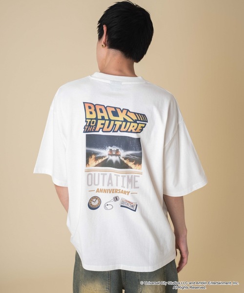 WEGO（ウィゴー） tシャツ ∴WEGO/BACK TO THE FUTURE グラフィックT
