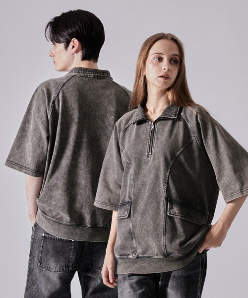 CLEL（クレイル） tシャツ 「CLEL」Vintage Design Short Sleeve Half
