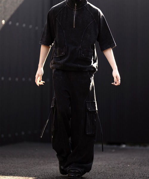 トップス digne half sleeve T / vintage black half sleeve T / vintage black – digne.online