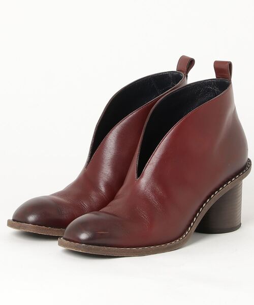 CELINE（セリーヌ） ショートブーツ 36.5 ブラウン レディース